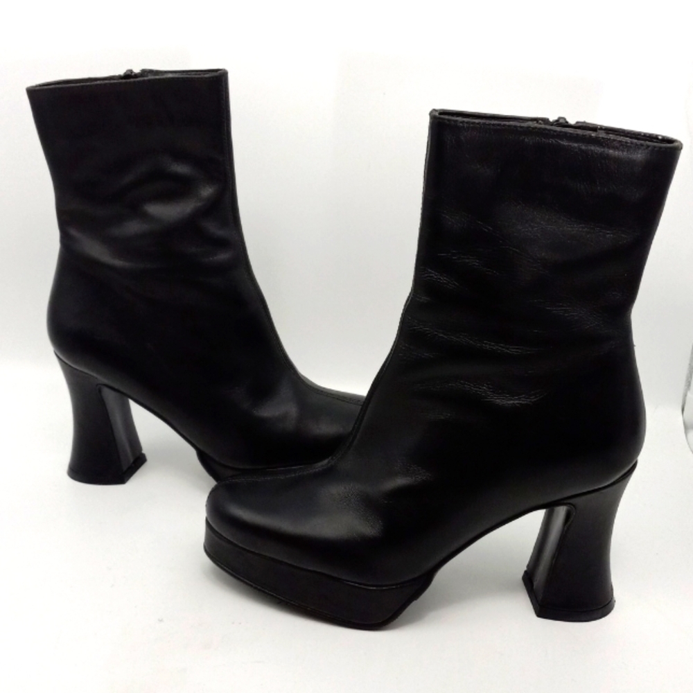 👢 PLATFORM LEATHER BOOTS 👢